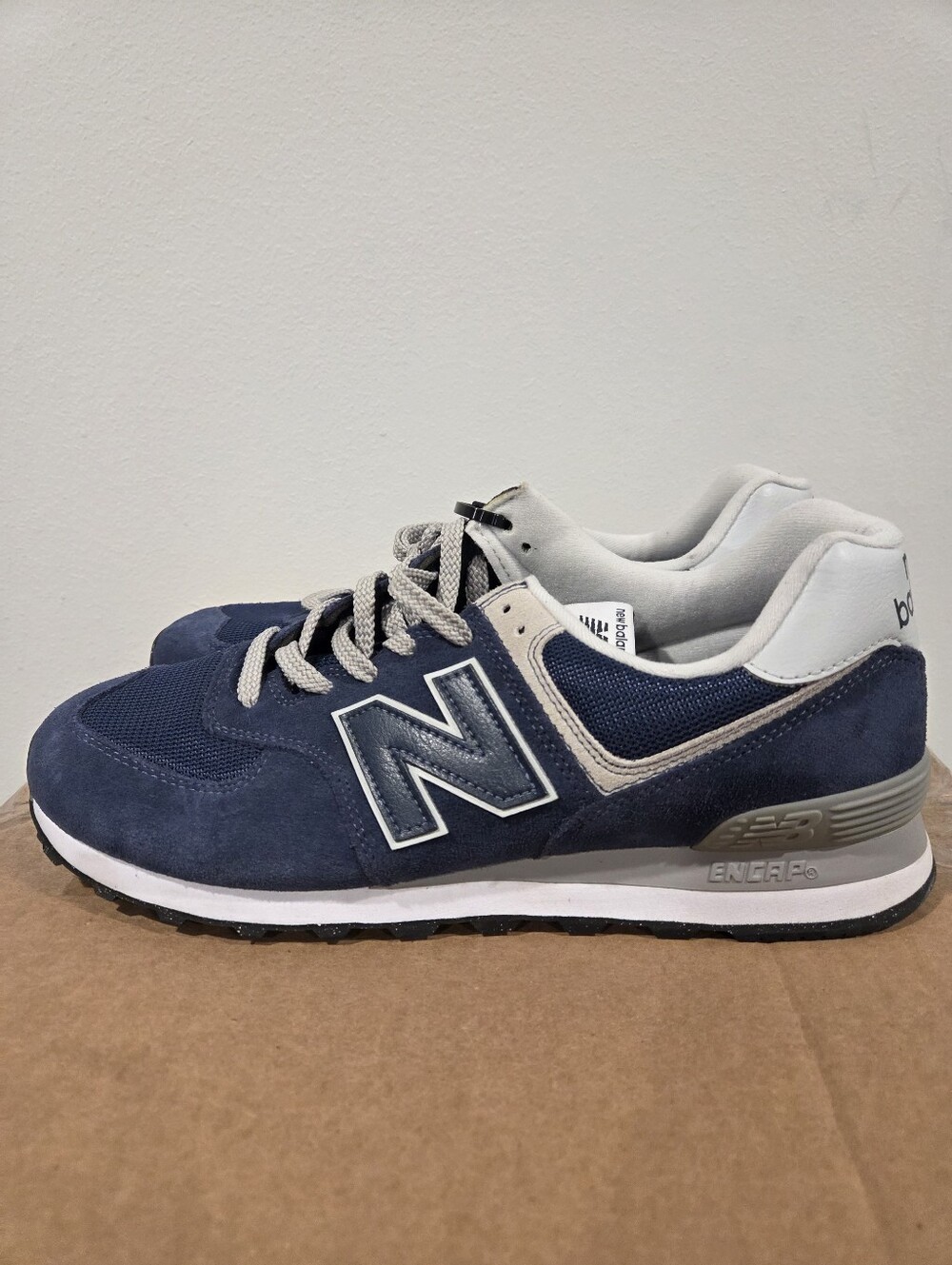 New Balance 574 'Core Pack' 2022 Navy Men's Size 12 D